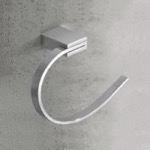 Nameeks NCB32 Modern Chrome Towel Ring